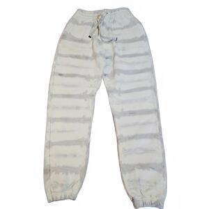 Talentless Sweatpants Men's Ivory Gray Tie Dye Heavyweight Scott Disick Size L